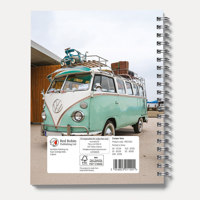 Camper Vans 2027 Weekly Diary