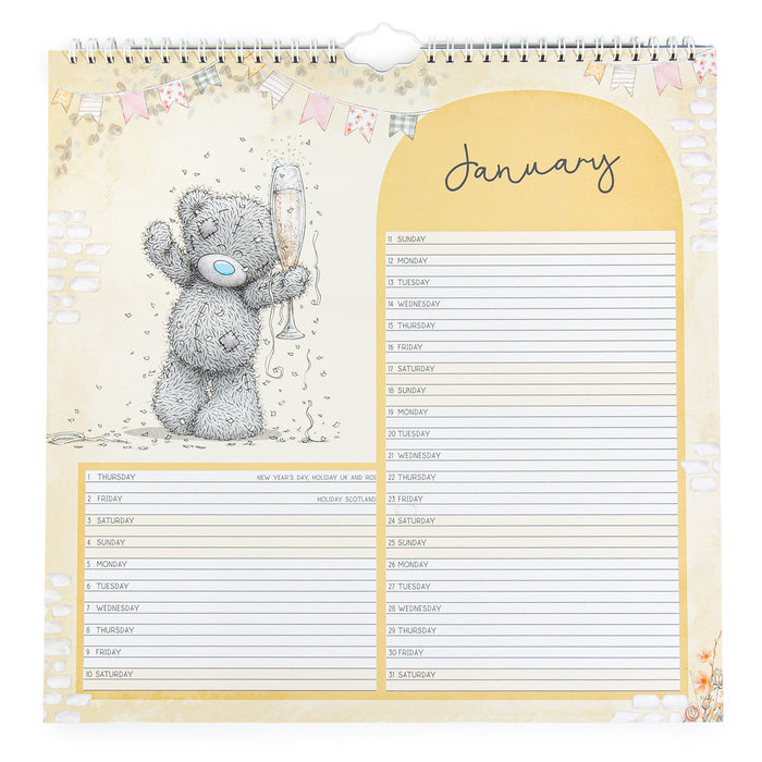 Me To You  2026 Square Wall Calendar