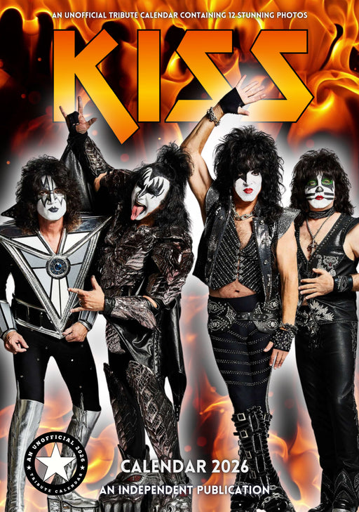 KISS 2026 A3 Wall Calendar