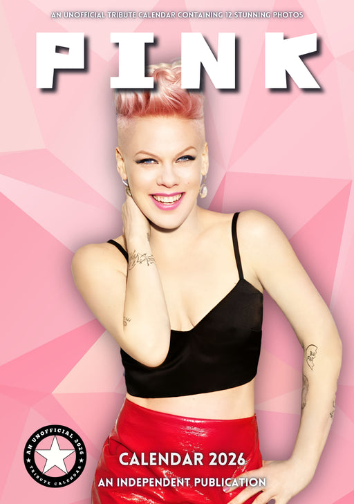 Pink 2026 A3 Wall Calendar