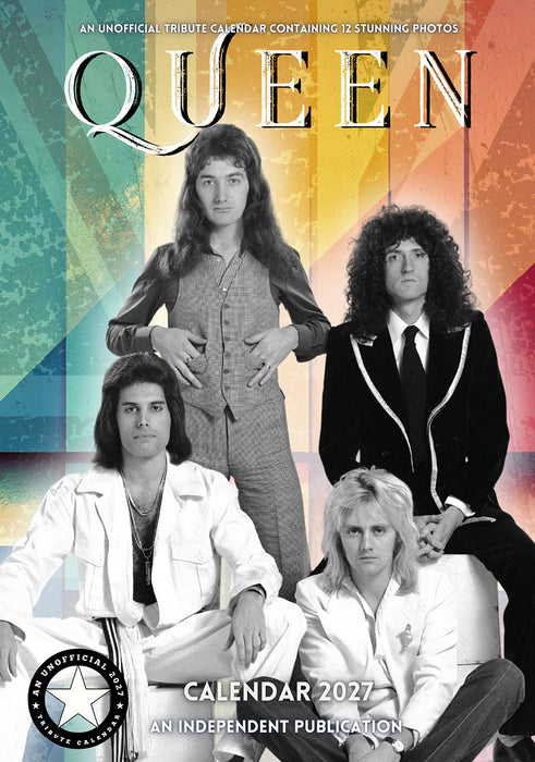 Queen 2027 A3 Wall Calendar