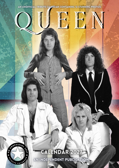 Queen 2027 A3 Wall Calendar