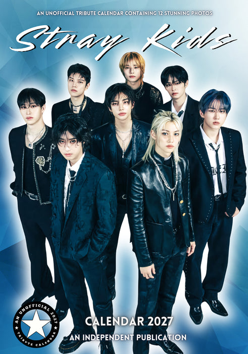Stray Kids 2027 A3 Wall Calendar