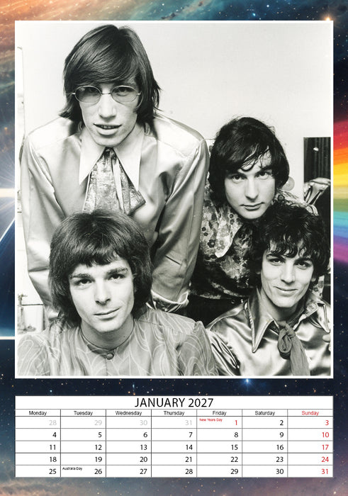Pink Floyd 2027 A3 Wall Calendar