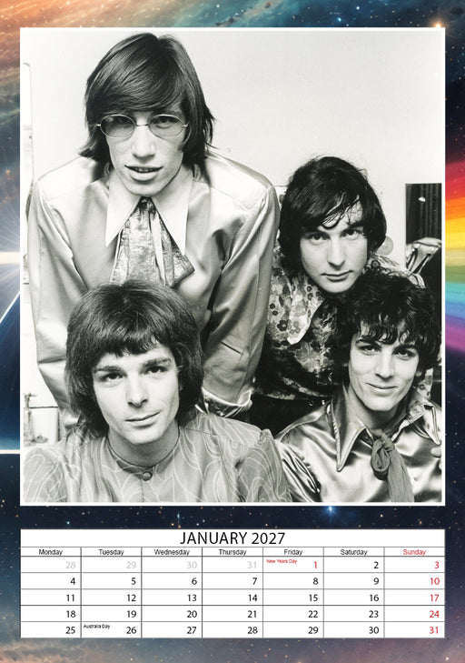 Pink Floyd 2027 A3 Wall Calendar