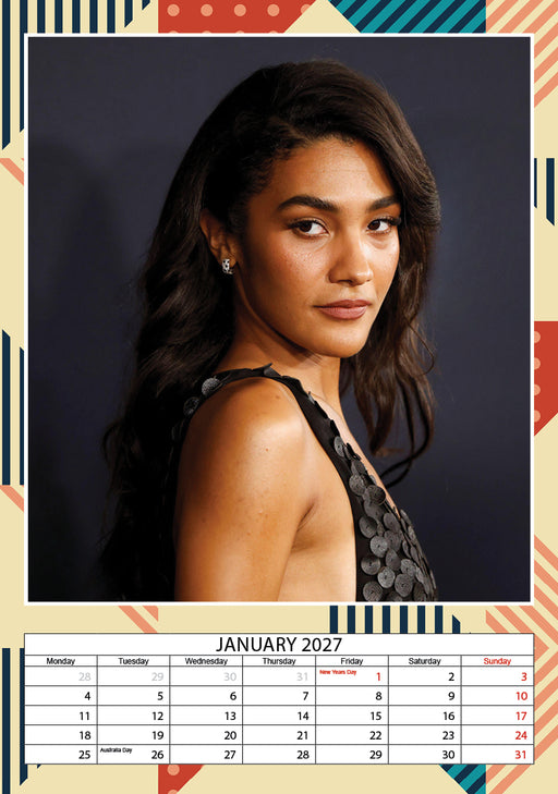 Olivia Dean 2027 A3 Wall Calendar