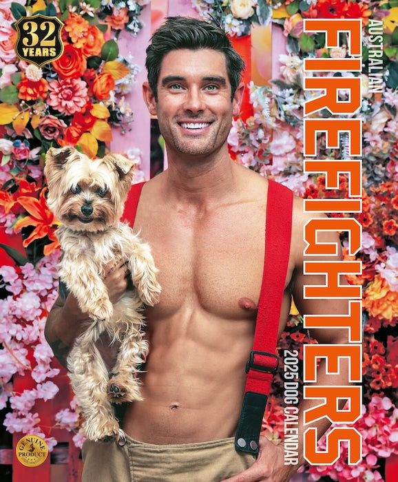 Calendar Club | 2025 Australian Firefighters Dog Wall Calendar