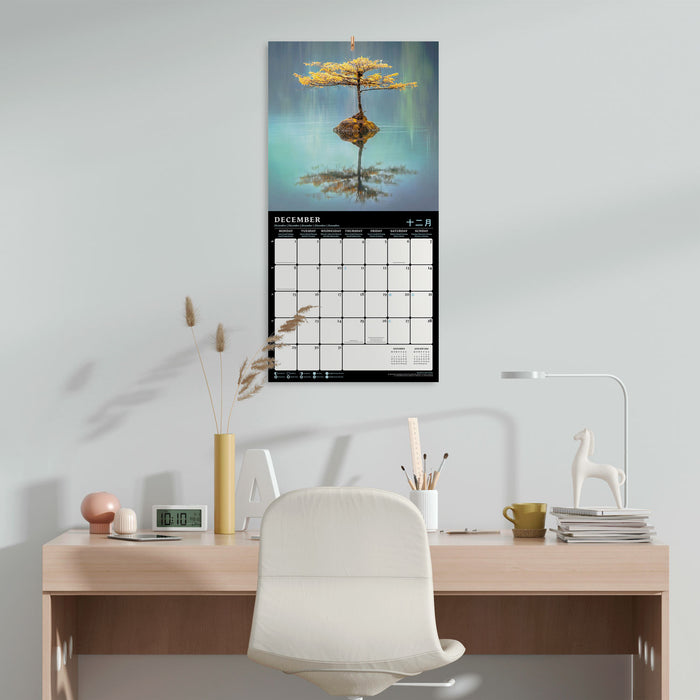 2025 Feng Shui Meditation Wall Calendar