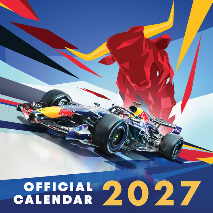 Formula One Red Bull Racing 2027 Square Wall Calendar