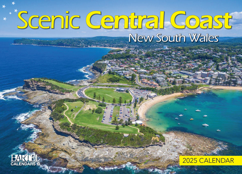 2025 Scenic Central Coast Wall Calendar