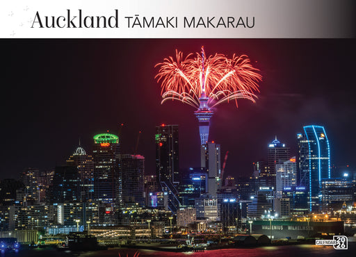 Auckland 2026 A4 Wall Calendar