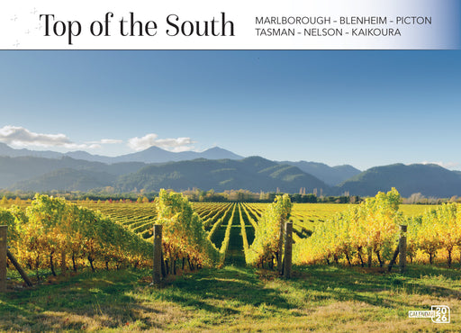 Top of the South Nelson Picton 2026 A4 Wall Calendar