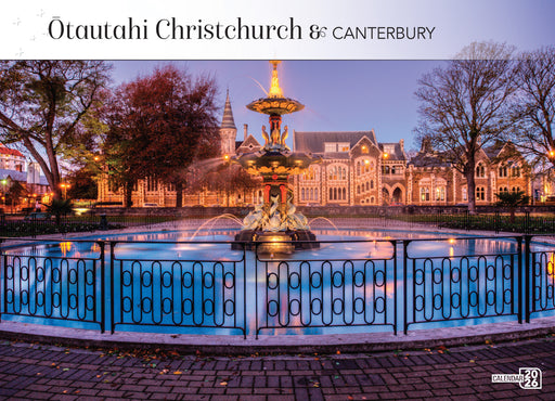 Christchurch 2026 A4 Wall Calendar