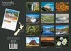 Natural Wonders of New Zealand 2026 A4 Wall Calendar