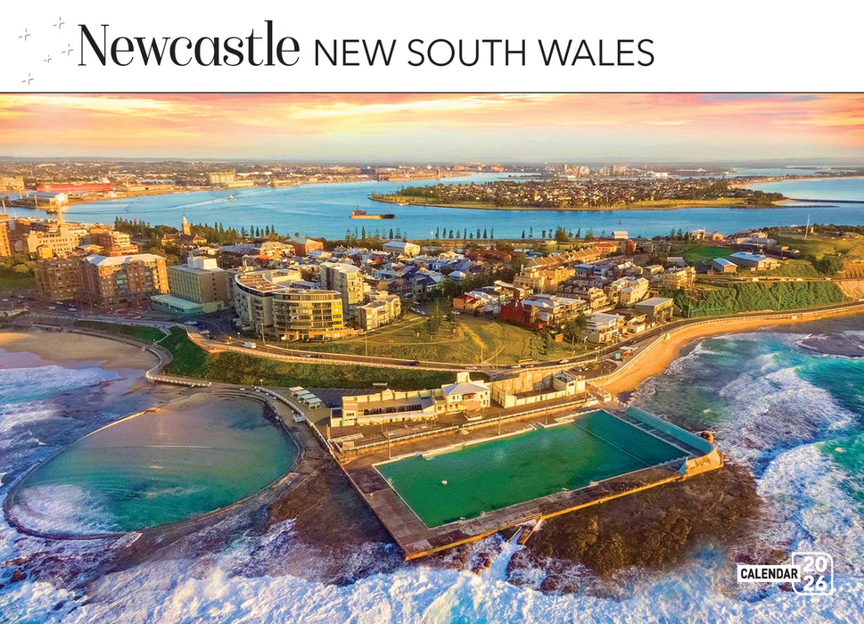 Newcastle and the Hunter 2026 A4 Wall Calendar