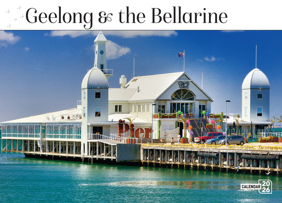 Geelong and the Bellarine Peni 2026 A4 Wall Calendar
