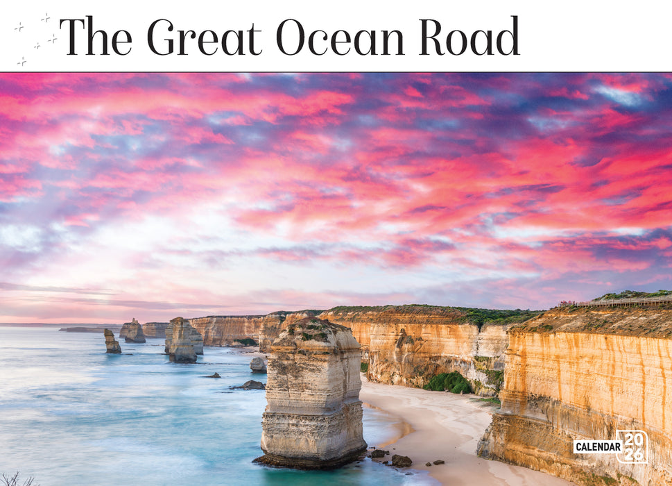 The Great Ocean Road 2026 A4 Wall Calendar