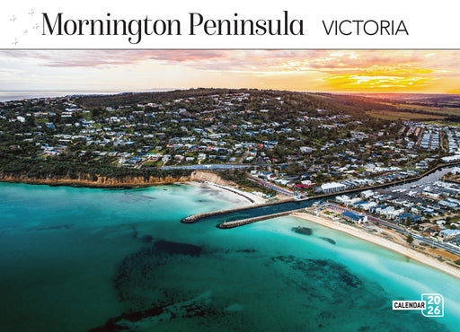 The Mornington Peninsula 2026 A4 Wall Calendar