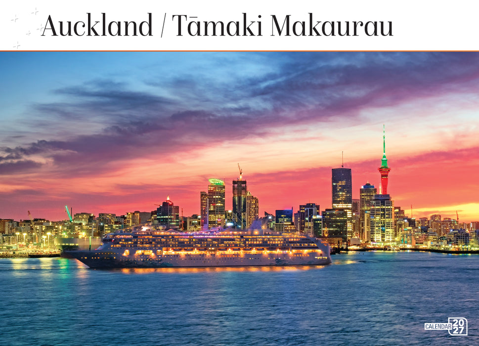 Auckland 2027 Wall Calendar