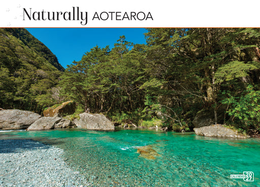 Naturally New Zealand 2027 Wall Calendar