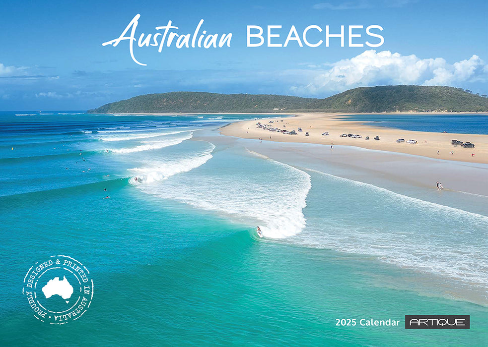 2025 Australian Beaches Wall Calendar