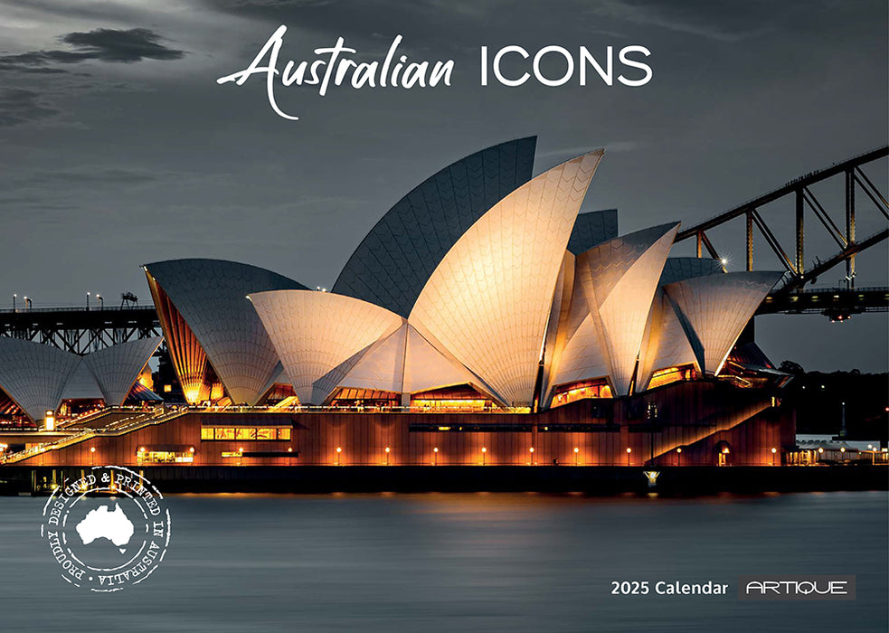 2025 Australian Icons Wall Calendar