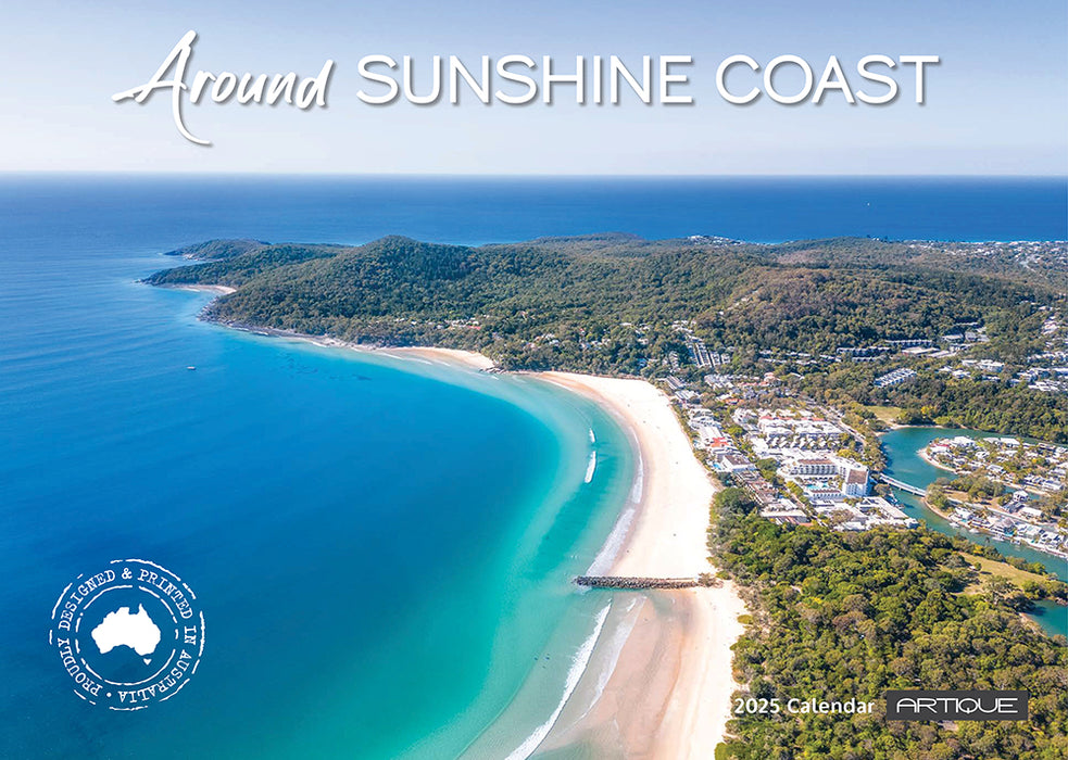 2025 Around Sunshine Coast Wall Calendar