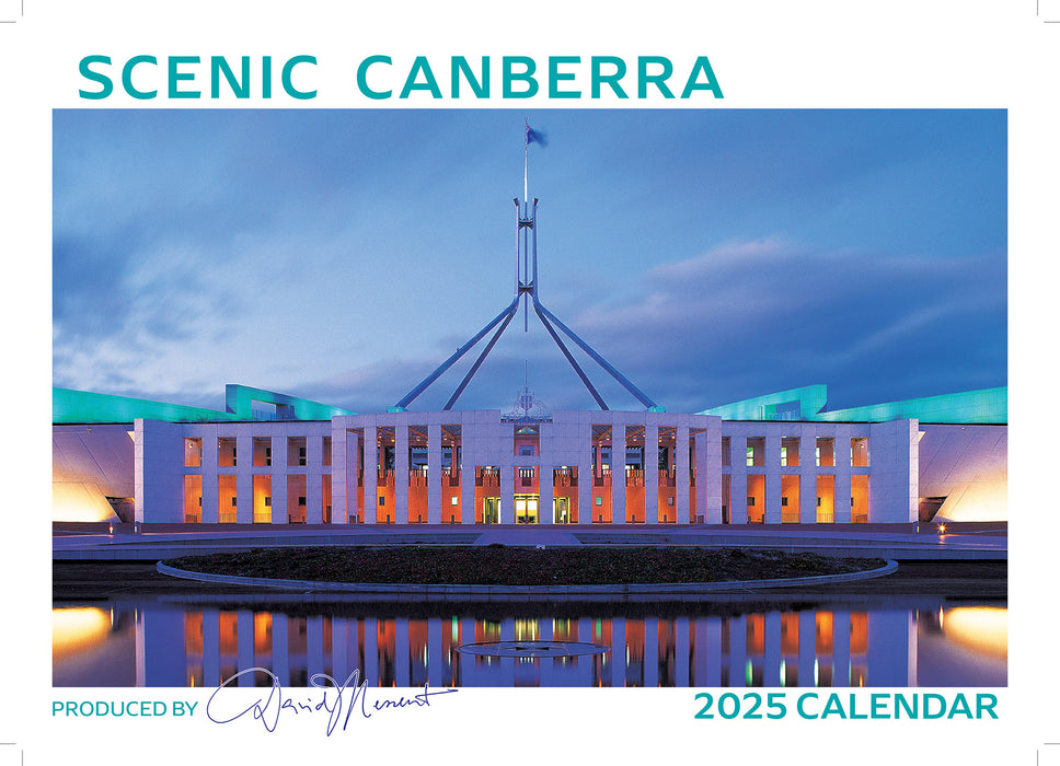 2025 Scenic Canberra Wall Calendar