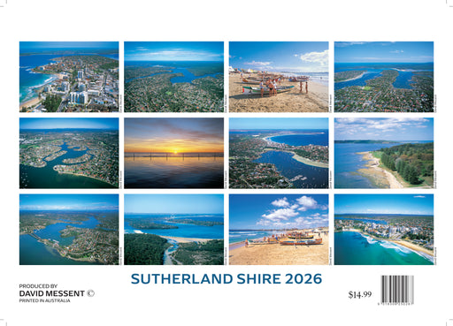 Sutherland Shire 2026 A4 Wall Calendar