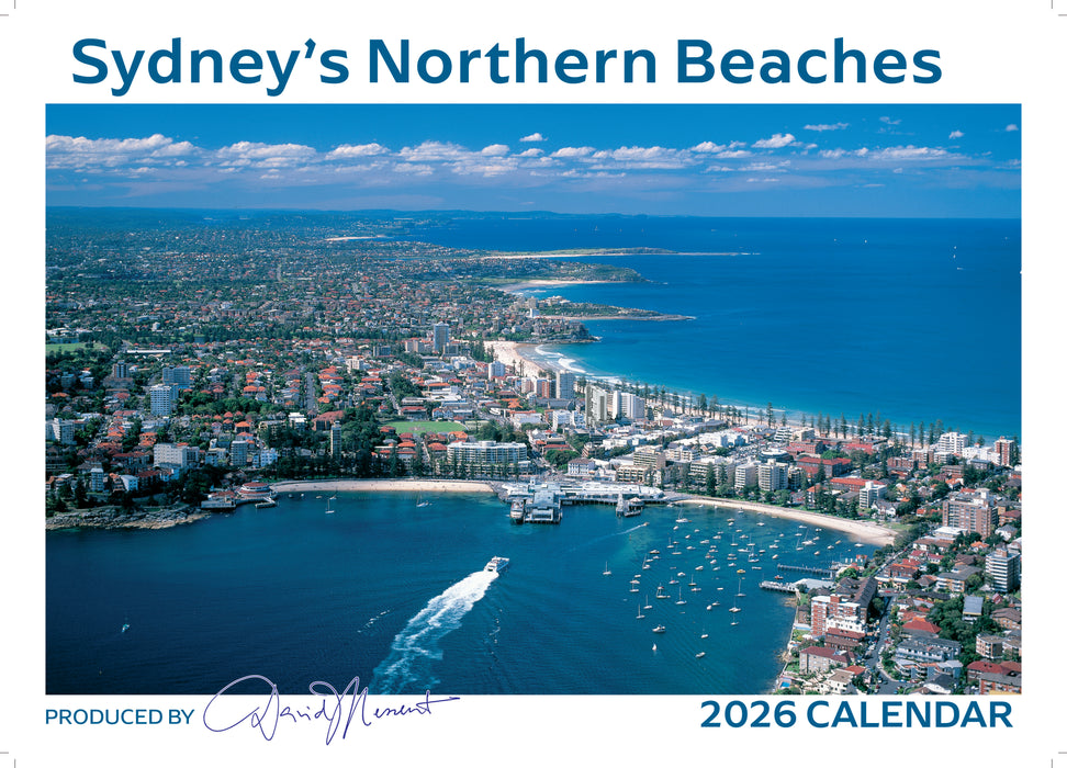 Sydney's Northern Beaches 2026 A4 Wall Calendar