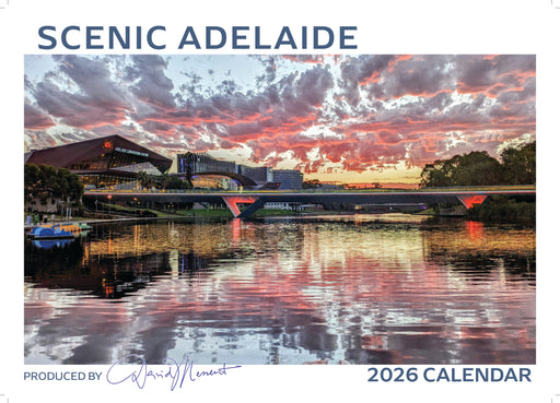 Scenic Adelaide 2026 A4 Wall Calendar