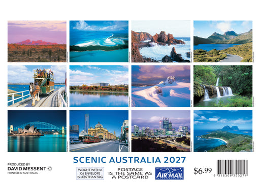 Scenic Australia 2027 Mini Wall Calendar