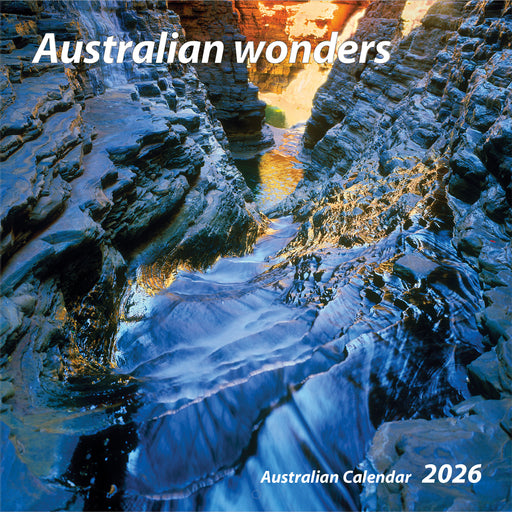 Australian Wonders 2026 Square Wall Calendar