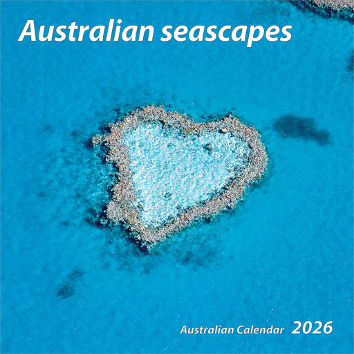 Australian Seascapes 2026 Square Wall Calendar