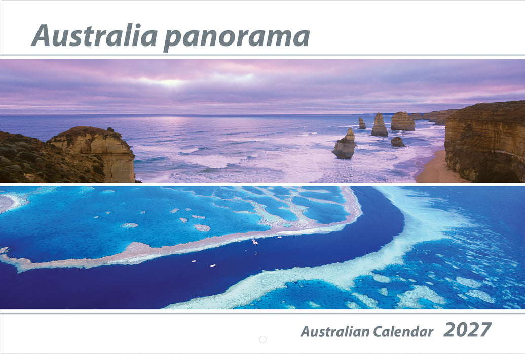 Australia Panorama 2027 Large Wall Calendar