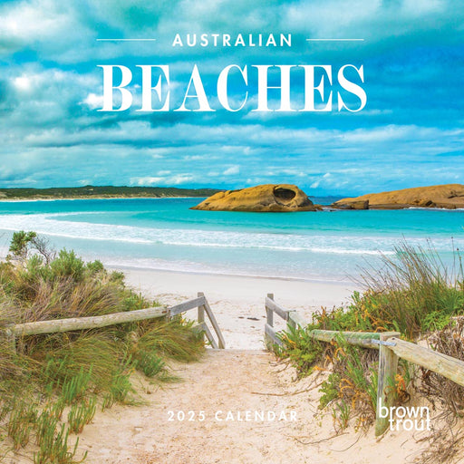 2025 Australian Beaches Wall Calendar by  Browntrout Publishers Australia from Calendar Club