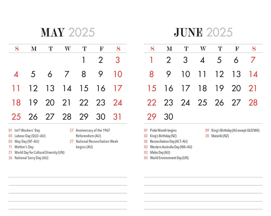 2025 Steve Parish Australia Double View Desk Easel Calendar by  Browntrout Publishers Australia from Calendar Club