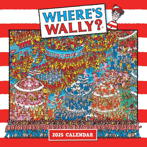 2025 Where's Wally Mini Wall Calendar by  Browntrout Publishers Australia from Calendar Club