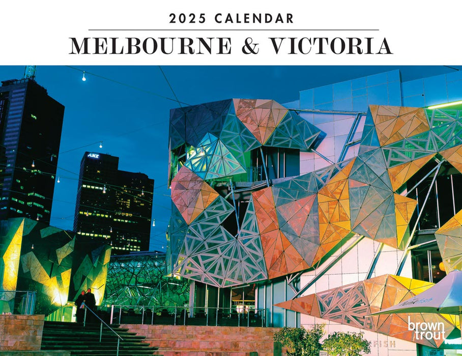 2025 Melbourne & Victoria Wall Calendar by  Browntrout Publishers Australia from Calendar Club