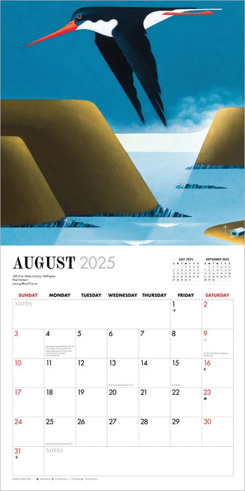 2025 Contemporary New Zealand Art Wall Calendar by  Browntrout Publishers Australia from Calendar Club