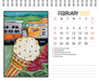 2025 Kiwiana Double View Desk Easel Calendar by  Browntrout Publishers Australia from Calendar Club