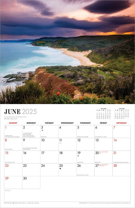 2025 Sydney & New South Wales Wall Calendar by  Browntrout Publishers Australia from Calendar Club