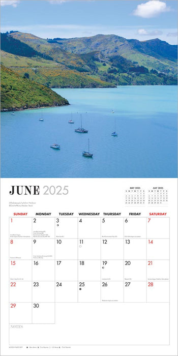 2025 Christchurch & Canterbury Wall Calendar by  Browntrout Publishers Australia from Calendar Club