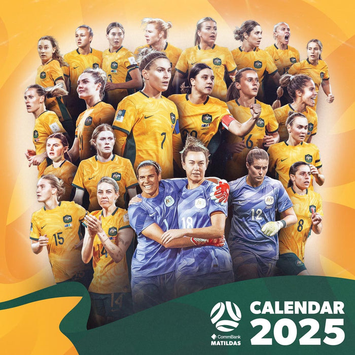 2025 Matildas Wall Calendar by  Browntrout Publishers Australia from Calendar Club