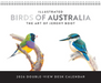 Birds of Australia by J Boot 2026 Desk Easel