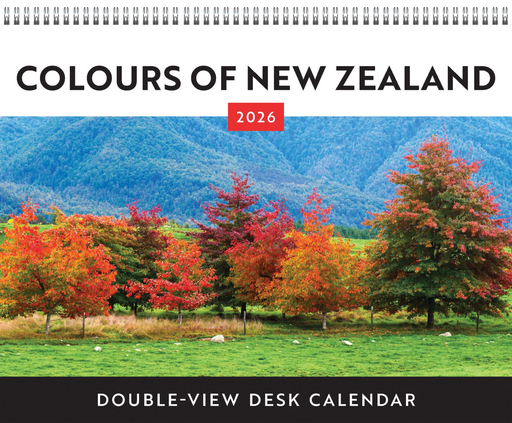 Colours of New Zealand 2026 Desk Easel