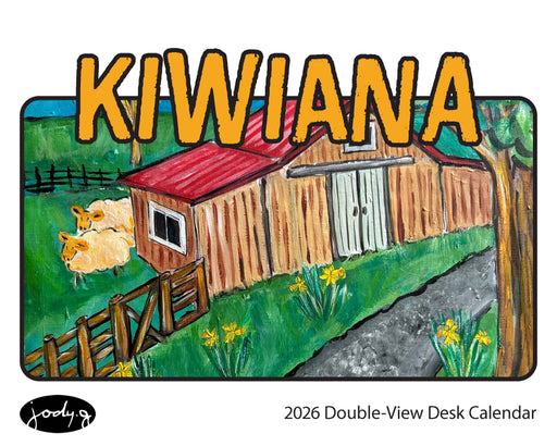 Kiwiana 2026 Desk Easel