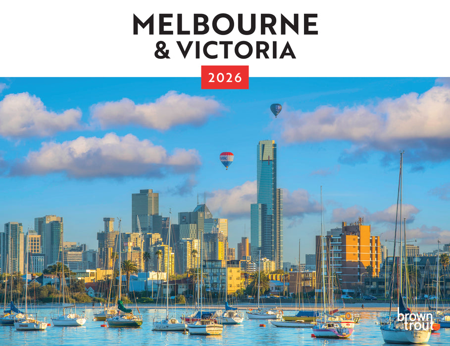 Melbourne and Victoria 2026 A4 Wall Calendar