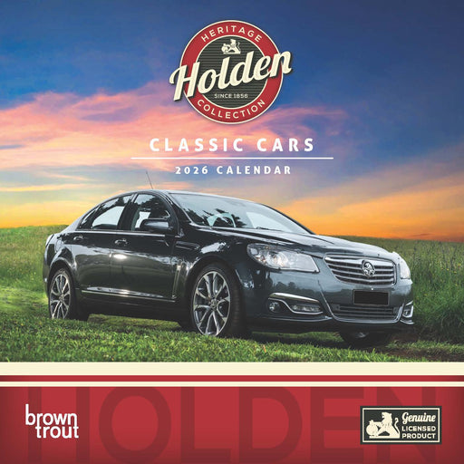 Classic Holden Cars 2026 Mini Wall Calendar