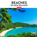 New Zealand Beaches 2026 Mini Wall Calendar